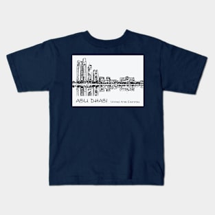 Abu Dhabi - United Arab Emirates Kids T-Shirt